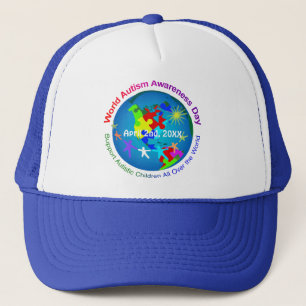 Casquette Sensibilisation sur l'autisme mondiale