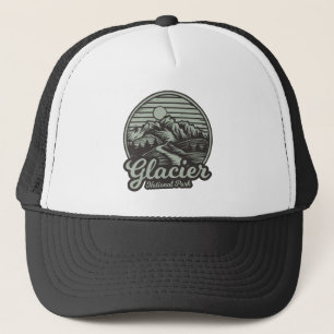 Casquette Sentier de montagne du parc national de Glacier