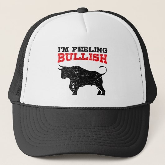 Casquette Sentiment Bullish Bull Trading Stock Market Tradin (Devant)