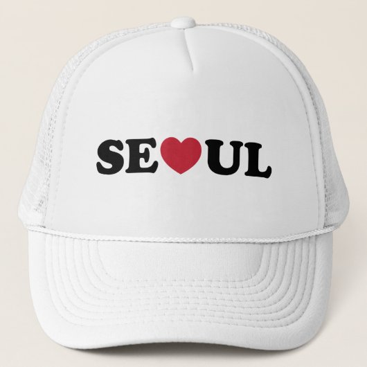 Casquette Séoul Love Heart (Devant)