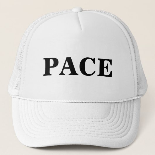Casquette Sepcile Albe | Alătură-te Mișcării Pentru Pace (Devant)