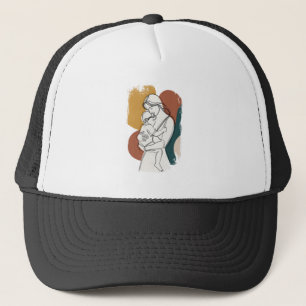 Casquette Sérénité maternelle : une étreinte minimaliste