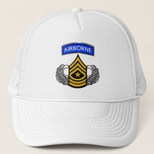 Casquette Sergent-major Adjt Airborne (Devant)