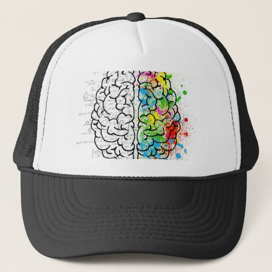Casquette série de cerveau (Devant)