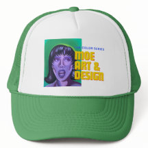 Série de couleurs - Chapeau de camion violet