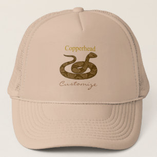 Casquette Serpent à tête de cuivre enroulé Thunder_Cove