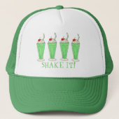 Casquette Serrez-Le ! Shamrock St. Patrick's Day Milkshake (Devant)