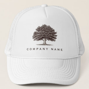 Casquette Service Vintage d'Old Oak Tree ou réunion familia