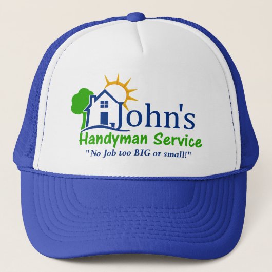 Casquette Services de bricoleur de Johns (Devant)