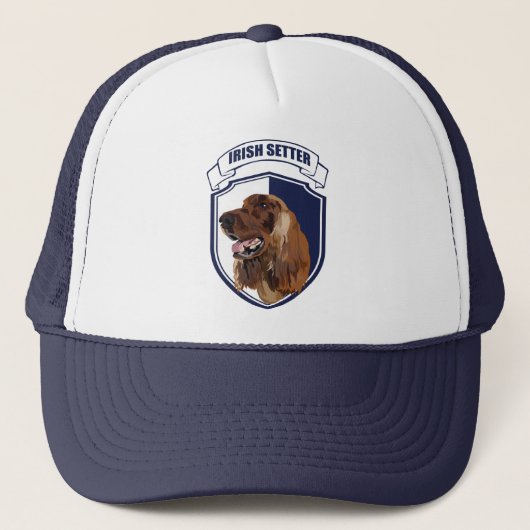 Casquette setter irlandais (Devant)