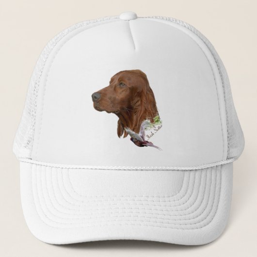 Casquette Setter irlandais (Devant)