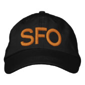 Casquette SFO de San Francisco (Devant)
