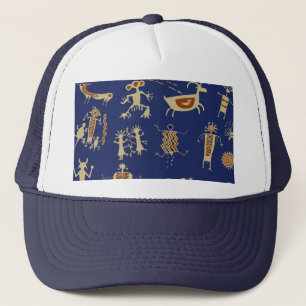 Casquette Shaman du Southwest Rock Art