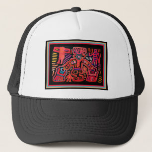 Casquette Shaman Tribal Indien Cuna Avec Vans