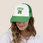 Casquette Shamrock d'Irlandais d'O'Snap (En situation)