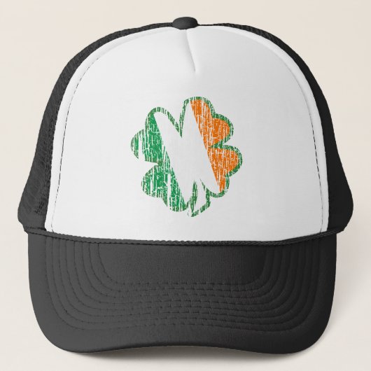 Casquette Shamrock irlandais (Devant)