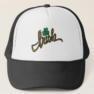 Casquette shamrock irlandais