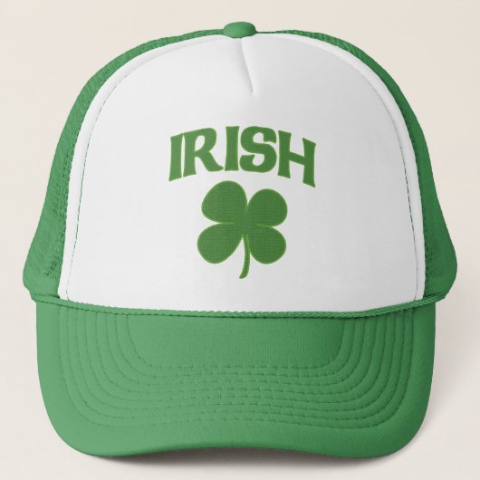 Casquette Shamrock irlandais (Devant)