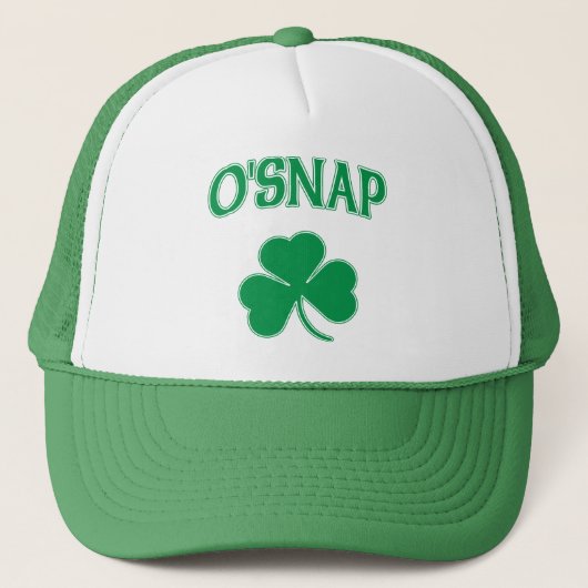 Casquette Shamrock O'Snap (Devant)