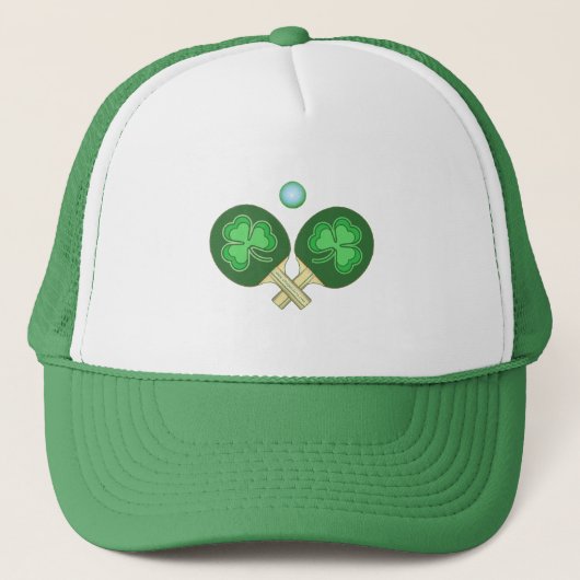 Casquette Shamrocks de ping-pong (Devant)