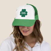 Casquette Shamrocks de St. Patty | caboton vert (En situation)