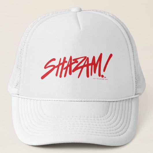 Casquette SHAZAM ! Furie des dieux | Logo Red Marker (Devant)