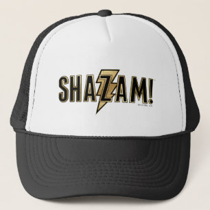 Casquette SHAZAM ! logo d'or de