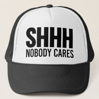 Casquette Shhh personne ne s'inquiète