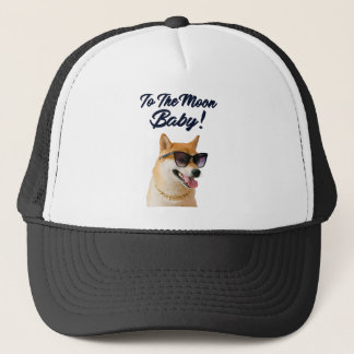 Casquette Shiba Inu À La Lune CryptoCurrency Coin SHIB