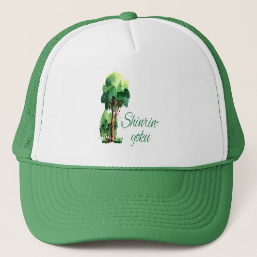 Casquette Shinrin Yoku Forêt bain Japonais (Devant)