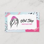 Casquette Shop for Women Carte de visite (Devant)