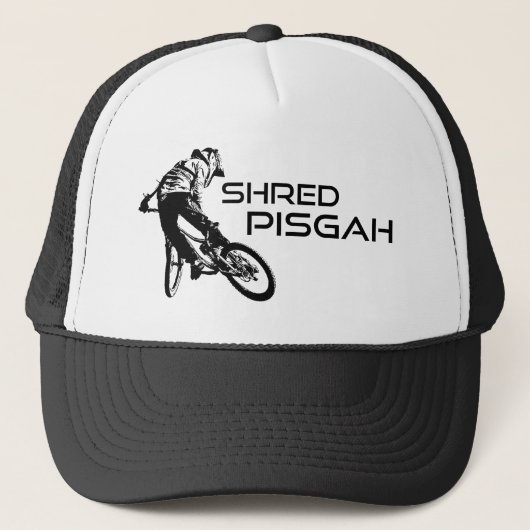 Casquette Shred Pisgah North Carolina Mountain Biking (Devant)
