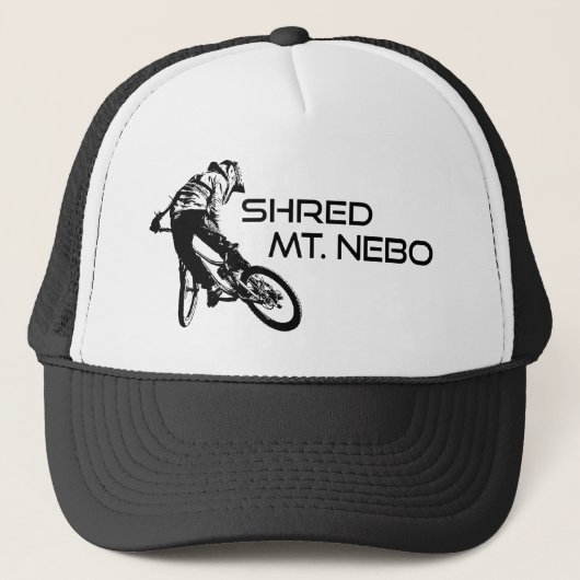 Casquette Shred The Mt. Nebo Trail Bentonville (Devant)