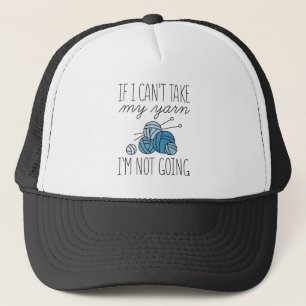 Casquette Si je ne peux pas prendre mon fil