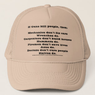Casquette Si les armes tuent