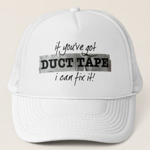 Casquette Si vous avez le ruban adhésif je peux le fixer !
