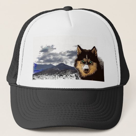 Casquette sibérien Husky (Devant)