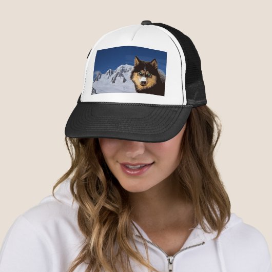 Casquette sibérien Husky (En situation)