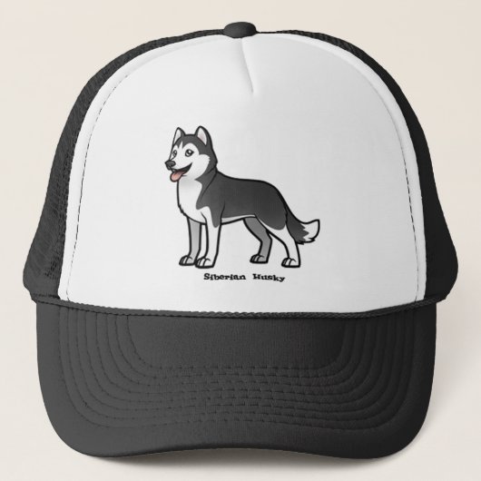 Casquette Sibérien Husky (Devant)