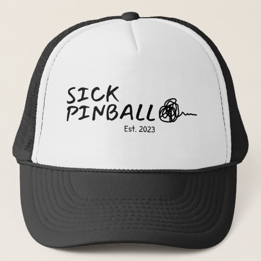 Casquette Sick Pinball 2023 - Chapeau de camion (Devant)