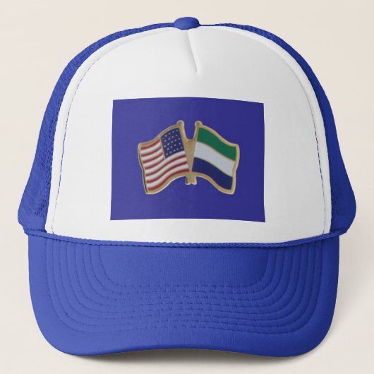 Casquette Sierra Leone/Amérique (Devant)