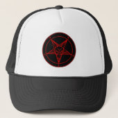 CASQUETTE SIGILE DE BAPHOMET (Devant)