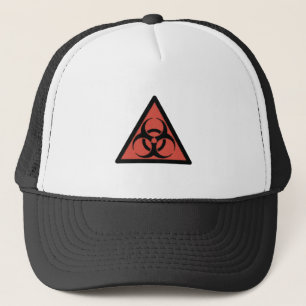 Casquette Signal biologique rouge