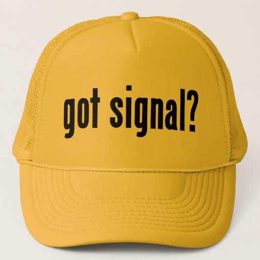 Casquette signal obtenu ? (Devant)
