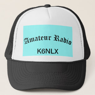 Casquette Signal radio et d'appel amateur