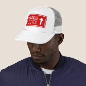 Casquette Signal routier de Mars (En situation)