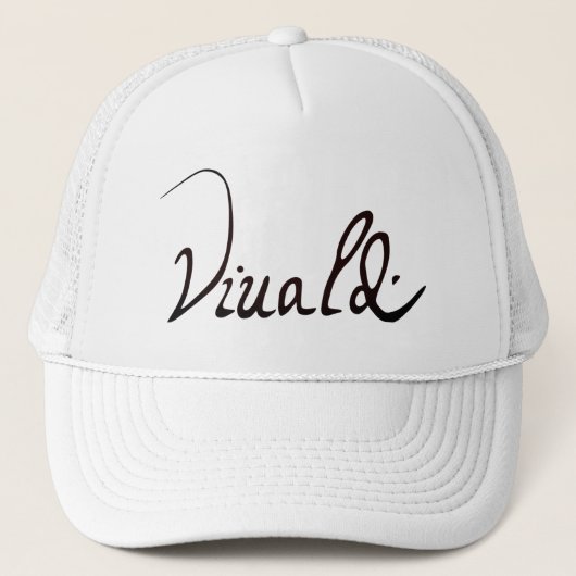 Casquette Signature Antonio Vivaldi (Devant)