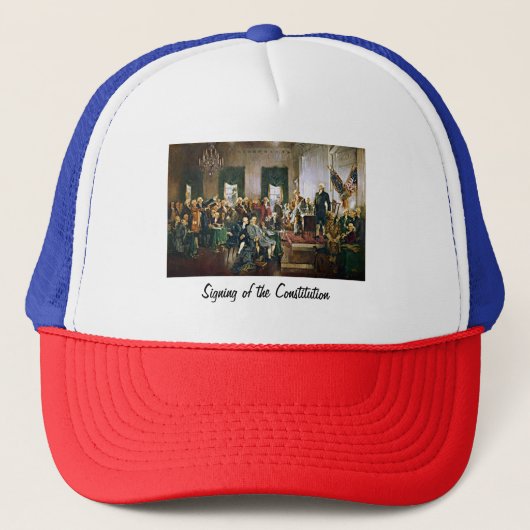 Casquette Signature de la Constitution (Devant)