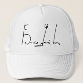 Casquette Signature Federico García Lorca (Devant)