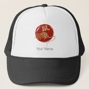 Casquette Signe de constellation du zodiaque chinois du rat